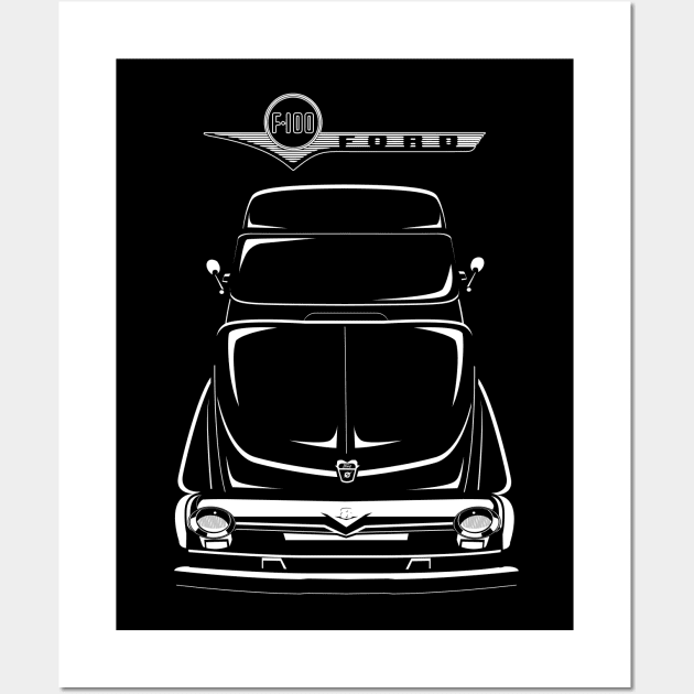 Ford F100 2nd gen Wall Art by V8social